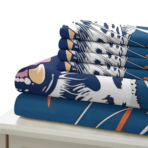 Housse de couette léopard zippée pour simplifier le change du lit simple - 6
