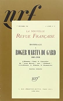 Hommage à Roger Martin du Gard: