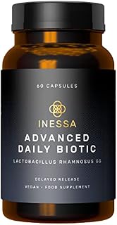 Probiotics Lactobacillus Rhamnosus GG | 60 daily vegan capsules | The most scientifically studied strain globally, with the greatest level of clinical documentation