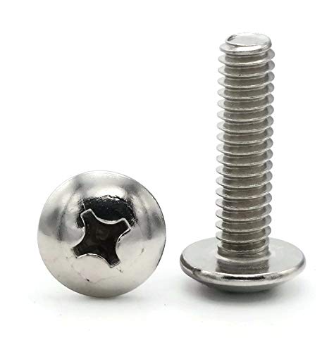 Phillips Truss Head Machine Screw 18-8 Stainless Steel - #8-32 x 3/4" Qty-250