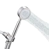 All Metal Handheld Shower Head with Filter SUS304 Stainless Steel Showerhead Set with 59 Inch Hose-