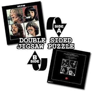 Factory Entertainment – The Beatles – Let It Be Double Sided Album Art Jigsaw Puzzle - Les Beatles, Paul McCartney, John Lennon, RIngo Starr, George Harrison Factory Entertainment - The Beatles - Let It Be Double Sided Album Art Jigsaw Puzzle – Image 2