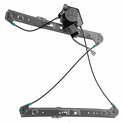 Image of TRQ Front Right Power Window Regulator & Motor Assembly Passenger Side Compatible with 1999-2000 BMW 323i 2001-2005 325i 328i 330i BM1351111