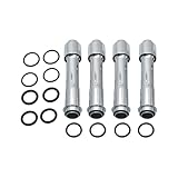 S&S Cycle 106-1340 Pushrod Tube Cover Kit - Chrome