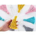 Mkono 2 Pack Tassel Garland Boho Cotton Pastel Banner for Thanksgiving Christmas Birthday Party Decor, Rainbow Wall Hangings for Classroom, Nursery, Kids Girls Bedroom, Baby Shower Wedding Decor - Image 5