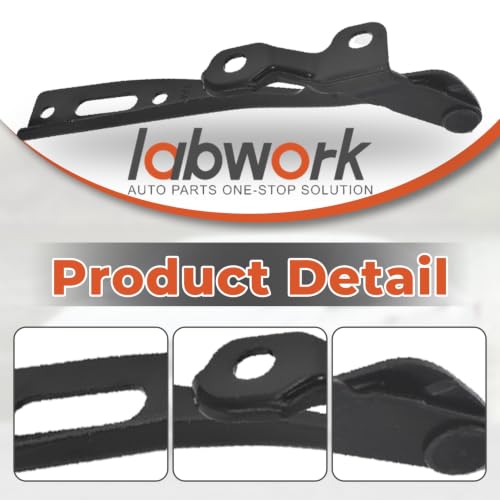 labwork 1 Set of 2 Hood Hinges Driver & Passenger Side HO1236134 HO1236133 Replacement for Honda Accord 2014 2015 2016 by labwork - Used condition - Image 5
