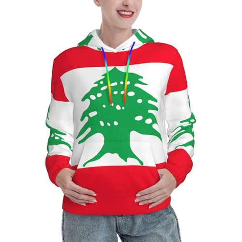 Sweat à capuche drapeau du Liban femme portez votre histoire avec fierté