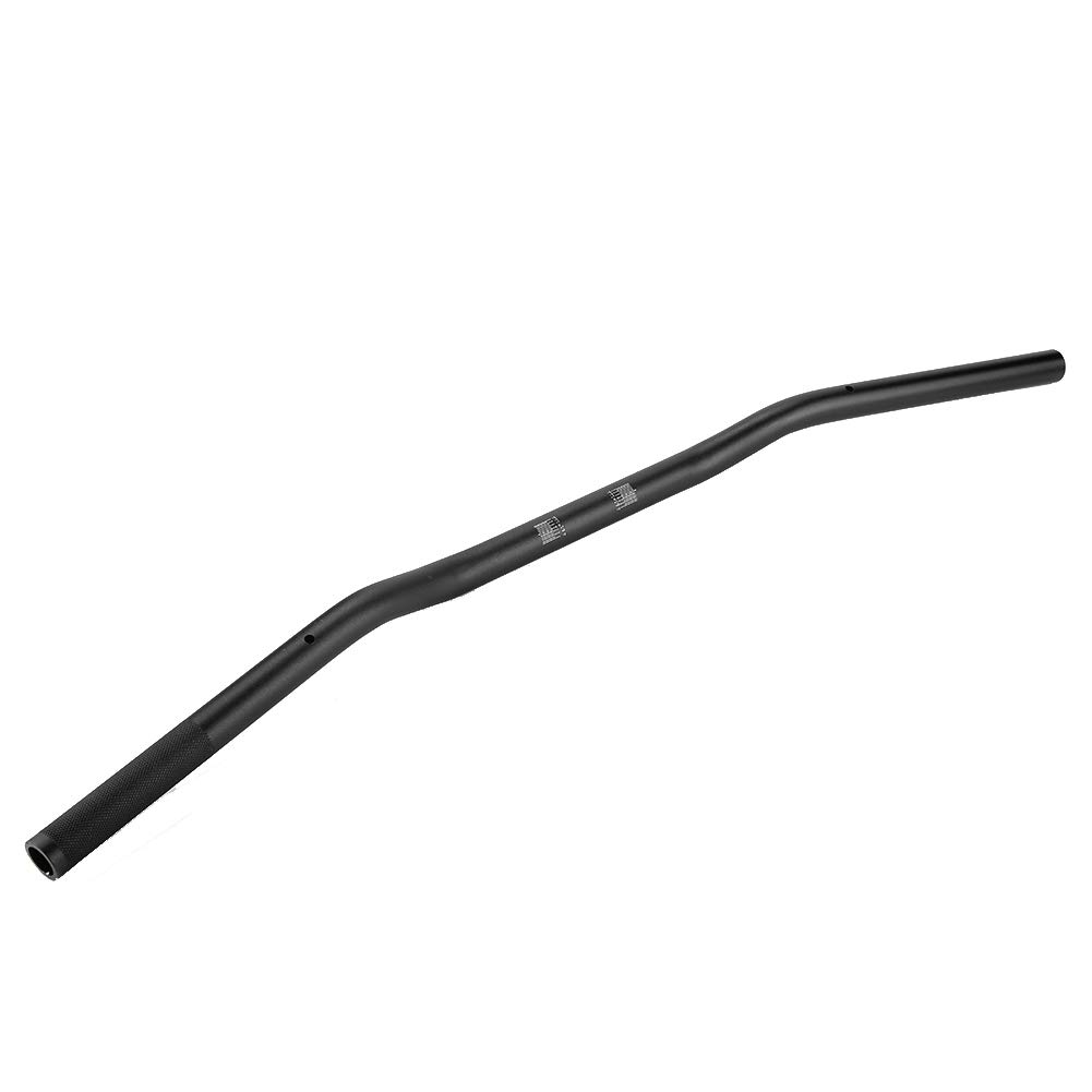 Manillar de motocicleta 740 mm / 29,1 pulgadas barra de mano personalizada 22 mm de diámetro motocicleta bicicleta universal(Negro mate)