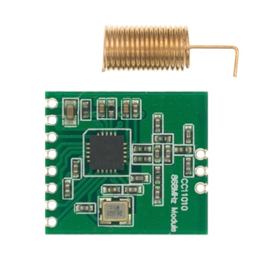 CC1101 Wirelets Module Long Distance Transmission Antenna 868MHZ SPI Interface Low Power M115 for FSK GFSK Ask OOK MSK 64-Byte New 2025 for Arrival High for Quality