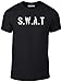 Produktbild Reality Glitch Herren SWAT T-Shirt (Schwarz, XX-Large)