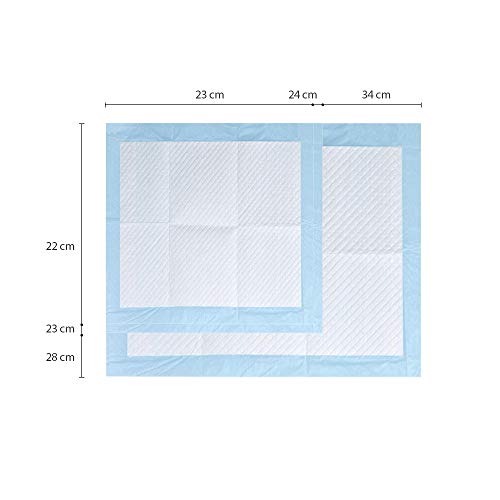 Blisswow Almofadas de treinamento para cães e filhotes – Pacote com 200,58 x 55,88 cm