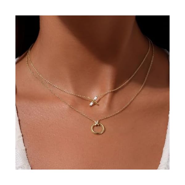 14K/18K Yellow/White Gold Plated Silver Pendant Necklace With Moissanite/Lab Grown Diamond, Necklace For Women, Gift For Her Jewelry For Women Comes With Gift Box - Image 7
