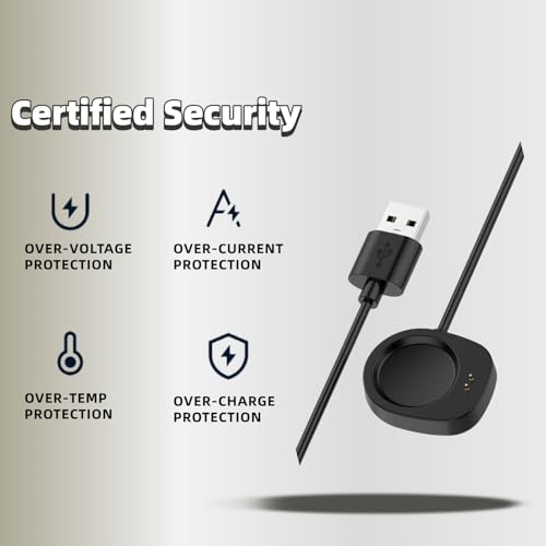 Cable USB-C para reloj inteligente compatible con Amazfit T-Rex 3 largo 3