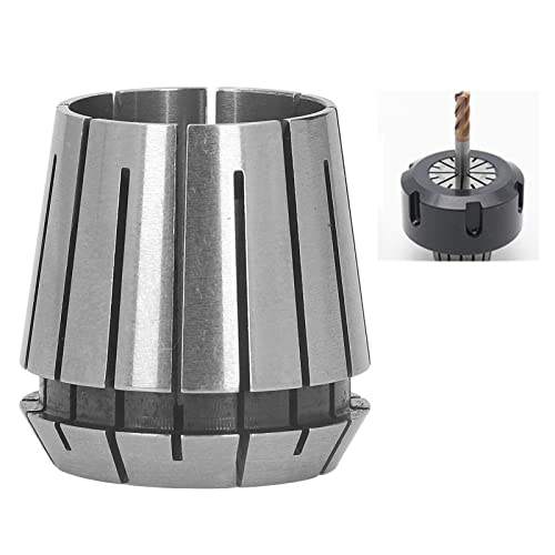 Milling Spring Collet Chuck, No Cracking Milling Spring Collet Wear Resistance Garage Carbide (D=24Mm) #TOP2
