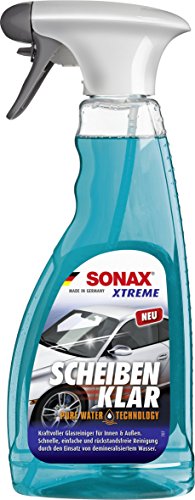 SONAX XTREME helder glas (500 ml) + 2x microvezeldoek plus binnen + ruit, de bijzonder krachtige glasreiniger zorgt voor… - Image 3