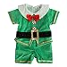 Bebé Navidad Conjuntos de Ropa, Mameluco + Sombrero + Zapatos Trajes de...