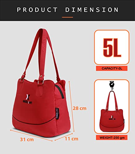 Image of addixon Versatile Handbag: Ladies Hand Bag with 3 Compartments and Double Handle Design