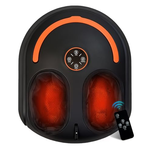 Shiatsu Foot Massager with Heat and Air Compression