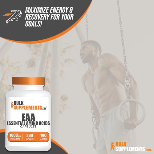Bulksupplements EAA Capsules, Essential Amino Acids Supplement, Eaas Amino Acids thumb #3