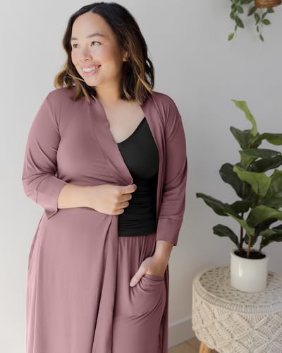 Kindred Bravely Emmaline Maternity & Nursing Robe Hospital Bag/Delivery Essential2
