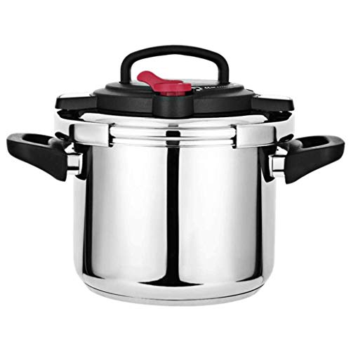 Presión de acero inoxidable olla de presión Olla de utensilios de cocina, Cocina de gas cocina de inducción universal, Plata