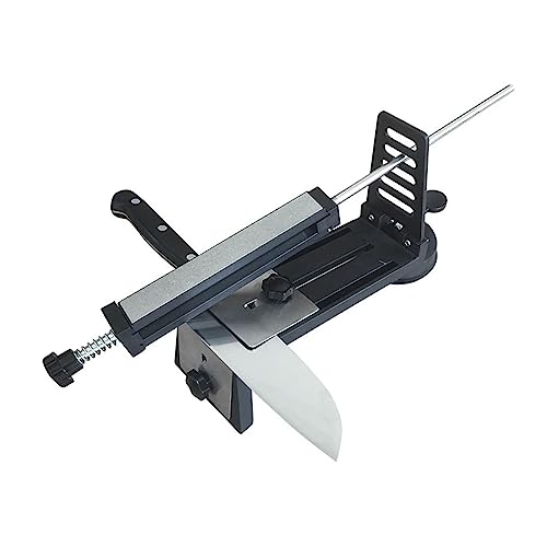 RX-009 Profi Messerschärfer – 360° Drehbar Mit 9 Schleifsteinen | Küchenmesser Schärfen Einfach Gemacht