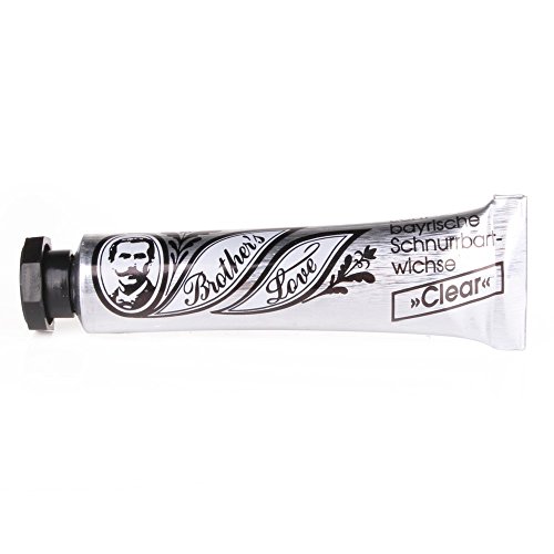 Brothers Love Bartwichse Moustache Wax - 6 Pack! (Clear Formula)