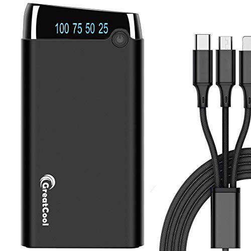 GreatCool Powerbank 10000mAh Caricatore Portatile