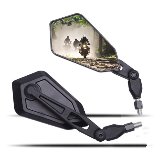 Espejo retrovisor universal con visión amplia antirreflejos para chopper 5