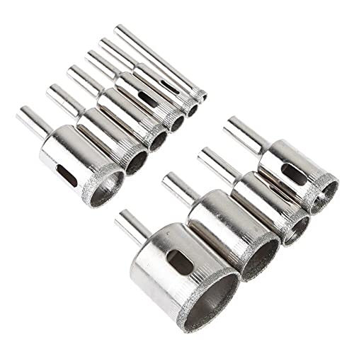 Set de 10 brocas con recubrimiento de diamante 6-30 mm miniatura 2
