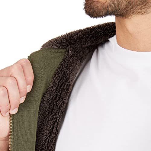 Image of Smith's Workwear Men's Big Men's Sherpa-lined Fleece Jacket