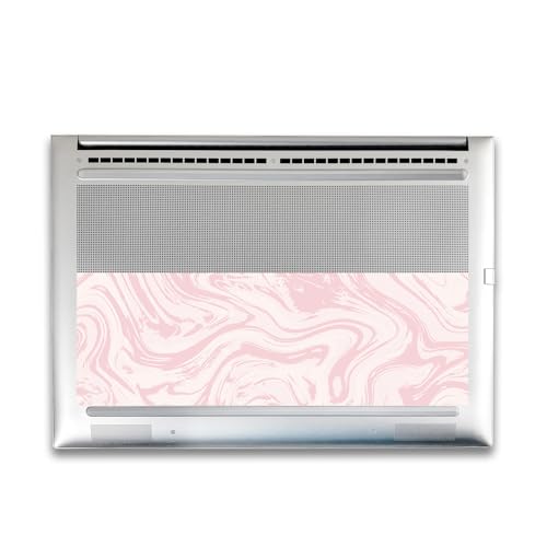 Image of Gaming Skin Compatible with HP Envy x360 16 inch (2023) - Silky Pink - Premium 3M Vinyl Protective Wrap Decal Cover - Easy to Apply | Crafted in The USA by MightySkins