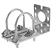 SOIMISS Supporto Staffa Antenna Tv Esterno in Lega di Alluminio Montaggio per Antenna da Esterno con Morsetto U-bolt Compatibile con Antenne e Estensori Installazione Facile e Resistente immagine