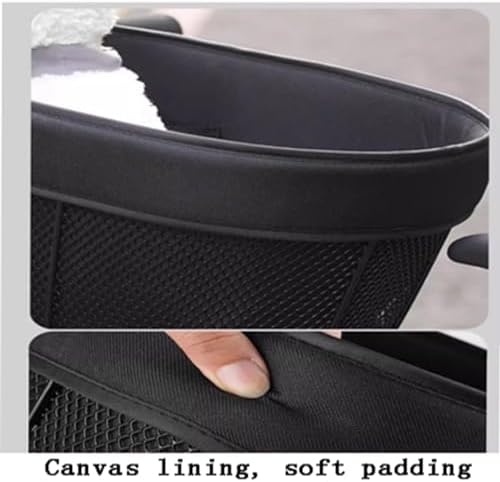 Front Bike Basket for Dogs & Cats, Handlebar Basket for Outdoor Travel, Safe Cycling & Commuting, Pet Carrier for Family Bike Rides, Durable & Stylish Design