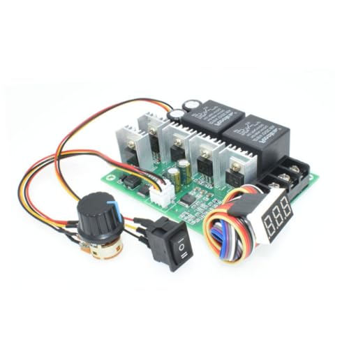 Controlador de motor reversible PWM SHINEOFI 40A y regulador de voltaje DC