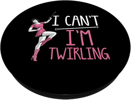 Miniatura 2 de Divertido regalo de giro para Baton Twirler Majorette mujeres niñas PopSockets intercambiable PopGrip