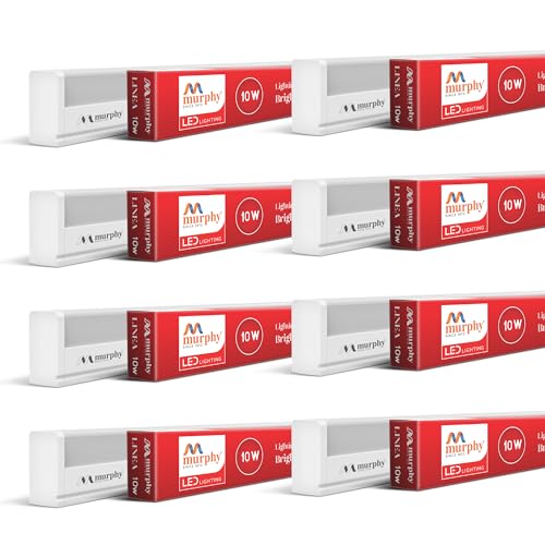 Image of Murphy LED Tube Light 2 Feet 10W, Cool Whiteool White Batten - Pack of 8