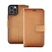 Produktbild Bugatti Handyhülle Kompatible mit iPhone 12 Hülle, iPhone 12 Pro Hülle, 6.1 Zol, Brünierte Zurigo Premium Leder Brieftasche und Handyhalter, Cognac