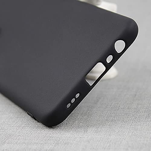 Image of for [ Oppo F19s / F19 ] Liquid Silicone Back Case Cover Flexible |Inner Lining| with Camera Protection Back Cover for [ Oppo F19s / F19 ] - Black