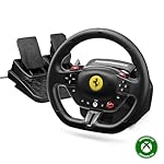 Thrustmaster T98 Racing Wheel and Pedal Set for Xbox Series X|S and PC – Officially Licensed by Ferrari, Gaming Steering Wheel, Driving Wheel Set