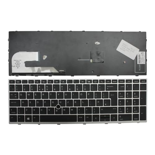 Clavier de remplacement pour ordinateur portable HP EliteBook 850 G5 Power4Laptops UK