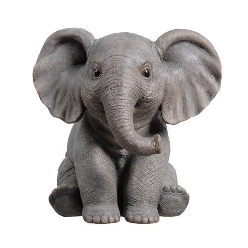 HI-LINE 7" H Sitting Baby Elephant
