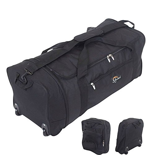 Bolso plegable con ruedas, 76,2 cm, liviano, perfecto para viajes