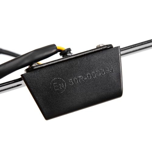 Éclairage de plaque moto à LED anti-vibrations avec support de cadre robuste pour quad