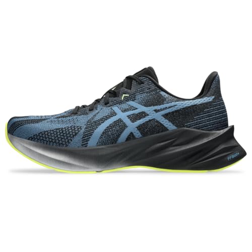 ASICS Men's DYNABLAST 5 Running Shoes, 11, Black/Winter SEA