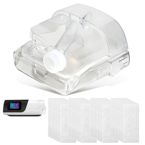 YONCOZY Water Chamber for AirSense 11 & AirCurve 11 Replacement Water Tank with 24 Packs AirSense 11 Filters Reliable Seal & Easy Install S11 CPAP Supplies