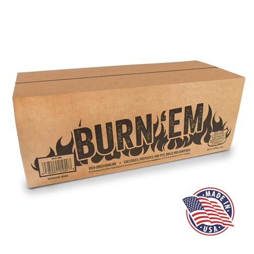 Burn’Em Fire Starter Kindling, Kiln Dried, Perfect for for Fire Pit, Indoor & Outdoor Fireplace, Grills, Smokers, Pizza Ovens, Ideal for Breeo, Solo Stove, Ooni & Other Brands - 5.0 lb Box - Thumbnail 5
