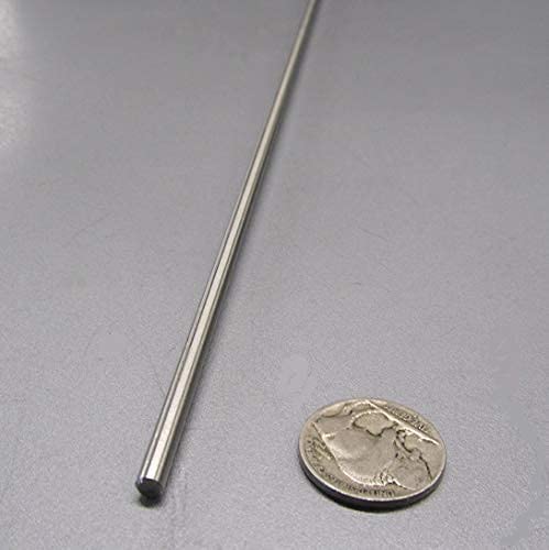 316 Stainless Steel Hardened Shaft 4mm Diameter x 800mm Long 1 pc