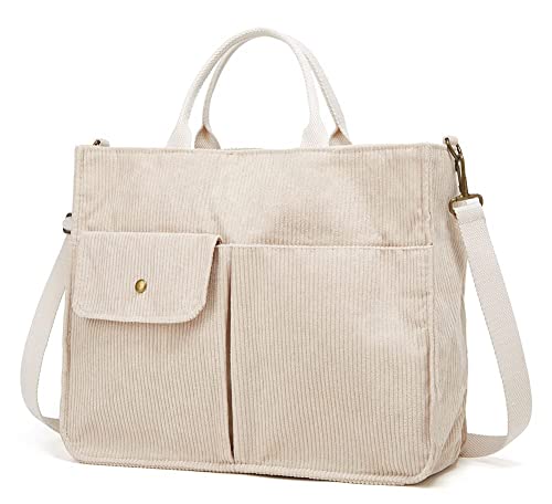 Tote Bag Women Corduroy Hobo Satchel College Travel Crossbody Bags Messenger Handbag 2023 #TOP10