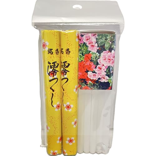 【お墓参り セット】線香 ろうそく マッチ ケース 日本製 ハンディ タイプ 携帯 お盆 お彼岸 に 仏具 現代仏壇 お仏壇 仏具小物 巡礼 お参り 先祖供養